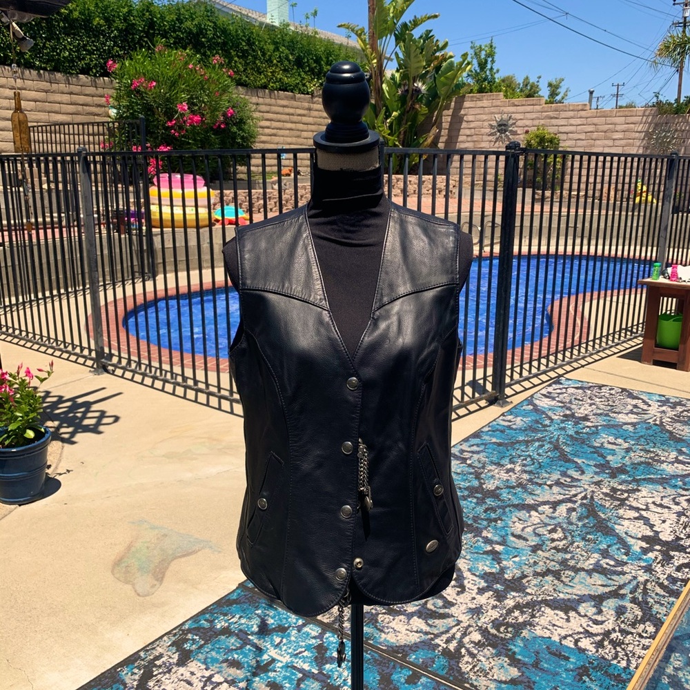 Harley Davidson Leather Vest